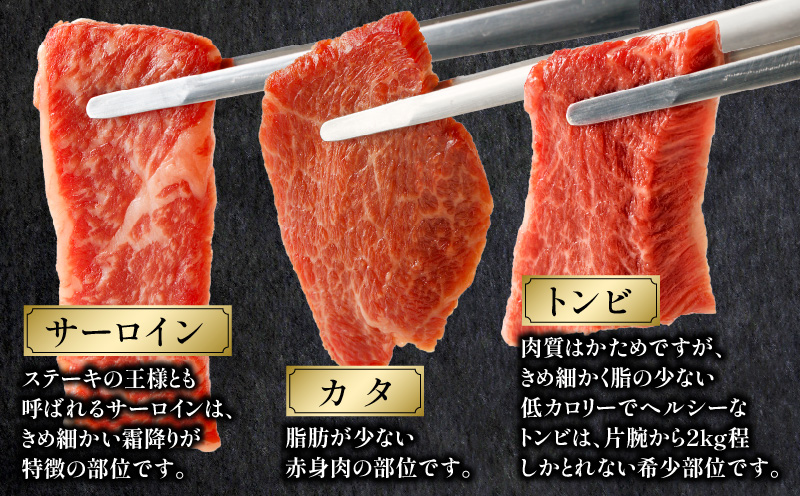 宮崎牛 焼肉食べ比べ6種盛 600g