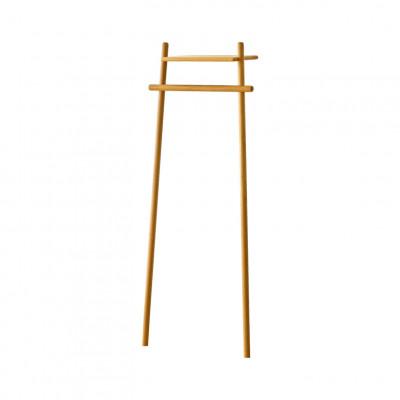 ふるさと納税 筑後市 エリスタ ハンガーラック ホワイトオーク