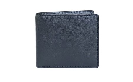 LUEGO Grace Hommeグレースオム 二つ折り財布（ネイビー） F2Y-3291