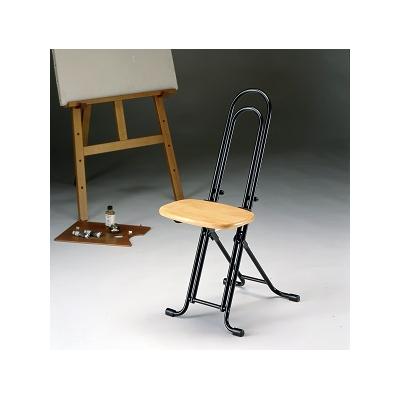 ふるさと納税 八尾市 ルネセイコウ　W-150Tベストホビーチェア(ナチュラル/シルバー)(F153) |  | 02