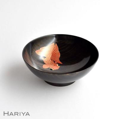 ふるさと納税 加賀市 出目金蒔絵 栃盃 (黒摺) |  | 01