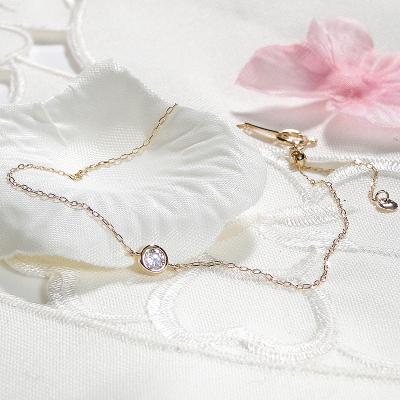 ふるさと納税 甲府市 K18イエローゴールド　キュービック ブレスレット　 601872 |  | 01