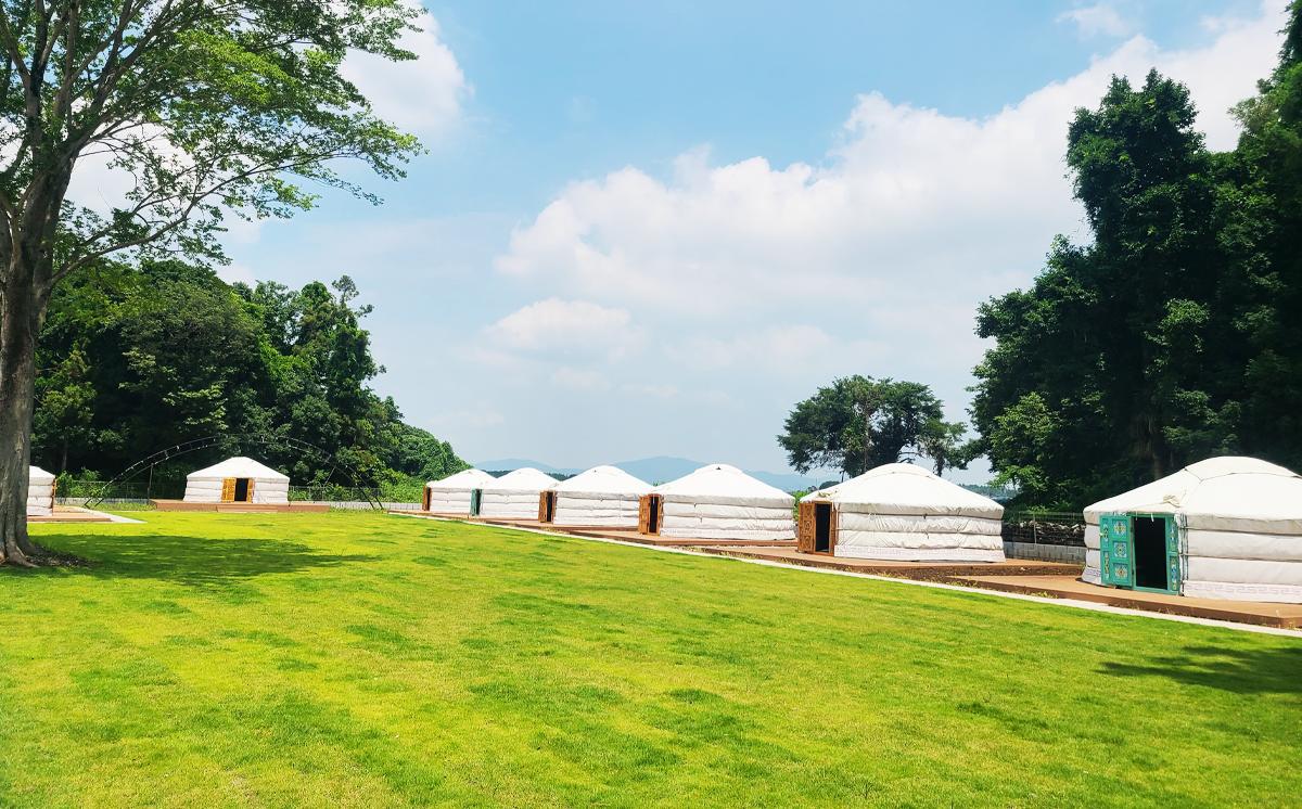 都心から最速45分。モンゴル直輸入のゲルが立ち並ぶモンゴリアン・テーマパーク・ジャパン