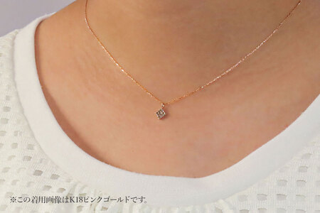 PT プラチナ ダイヤモンド ペンダント スクエア MJ-1146 ジュエリー