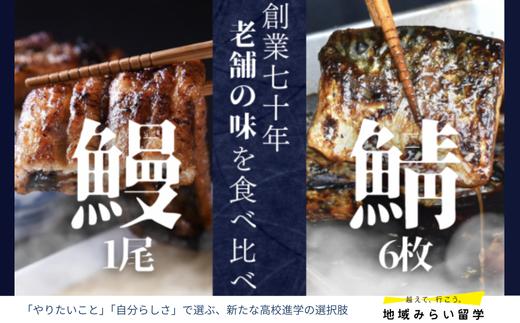 
                  【セット】国産うなぎ1尾とサバ6枚のダブル蒲焼セット(オリジナルのタレ付)
                