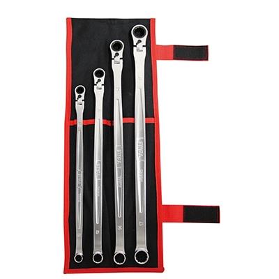 ふるさと納税 河内長野市 TONE 超ロング首振ラチェットめがねレンチセット RMA400L 工具 TONE工具