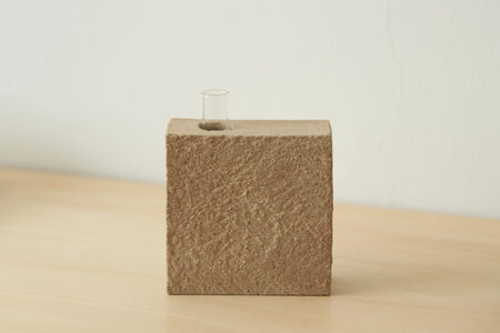 【BEAMS JAPAN監修】　Clay Flower Vase(SAND)【1553291】