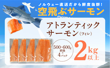 アトランティックサーモン 総量 2kg以上