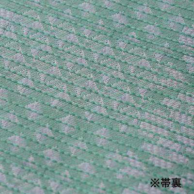 ふるさと納税 那珂川市 【博多織】角帯 OKANOオーダー献上博多帯:鈴蘭 すずらん(全かがり仕立て) |  | 03