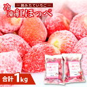 【ふるさと納税】 冷凍いちご 500g×2袋 果物 フルーツ デザート お菓子作り 苺 紅ほっぺ ジャム スムージー 冷凍 特産品 お取り寄せ グルメ