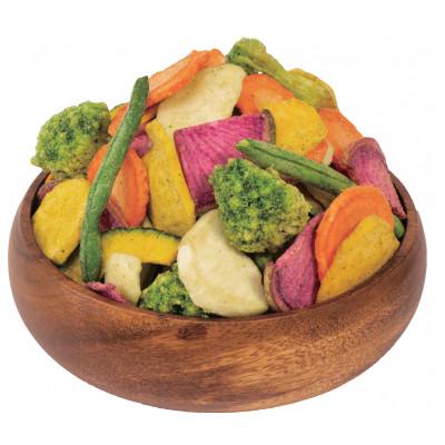 ふるさと納税 野田市 薫るバジルの贅沢チップス　7種の野菜100g5袋セット |  | 02