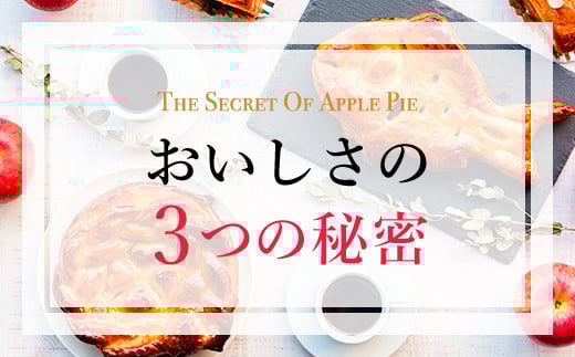 手作りアップルパイ　1本焼き小サイズ　1個＜アップルパイの店　シャルム＞ ふるさと納税 人気 スイーツ アップルパイ 菓子 誕生日 お祝い ギフト りんご リンゴ 林檎 菓子 誕生日 お祝い ギフト 