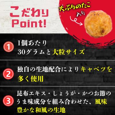 ふるさと納税 豊前市 【毎月定期便】巨大たこ入りSHINSHINたこ焼き【30個入2袋】全6回 |  | 02