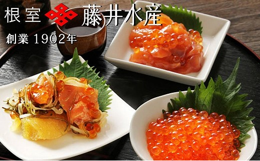 B-42016 ＜鮭匠ふじい＞いくら・サーモンづくし