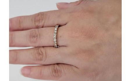 Pt950 ダイヤ0.50ｃｔ ハーフエタニティ リング | リング ダイヤ リング K18 リング ジュエリー リング 指輪 ジュエリー リング アクセサリー 【JP0781_x011】