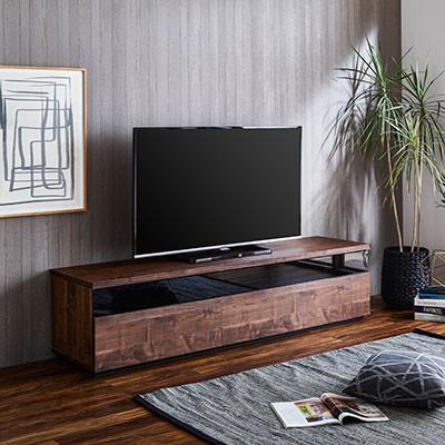 ふるさと納税 筑後市 幅180cmブルックリン風テレビ台 フレッド【カラー:ウォールナット】 |  | 01