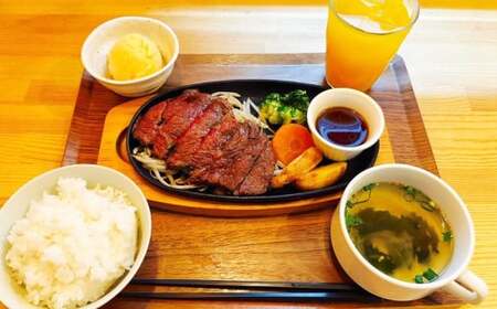 「出島ばらいろ」のステーキをランチで楽しめる【onikuのcafe meat sukky】 お食事券 3000円分 金券 チケット 食事 ギフト券