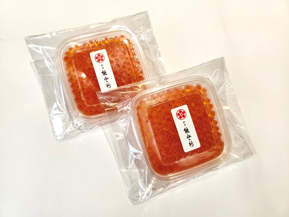 
            【数量限定】料亭 能登新のはらこ（いくら）醤油漬け100g×2個セット　1069008
          