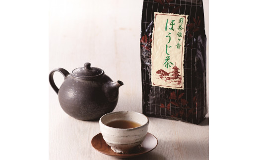 自家焙煎　宇治の雁ヶ音ほうじ茶（200g×7袋）〈ほうじ茶 お茶 茶 煎茶 雁が音 茶葉 自家焙煎 水出し 宇治〉 n0189