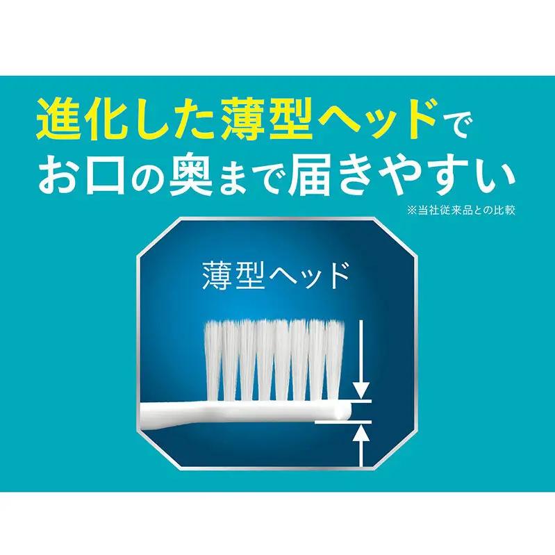 システマハブラシ　コンパクト　3列スリム　ふつう (10本)　ハブラシ 歯ブラシ 歯磨き はみがき 歯 システマ スリム 超極細毛 歯周ポケット 歯周病 口腔 口腔ケア 日用品 兵庫 兵庫県 明石 明