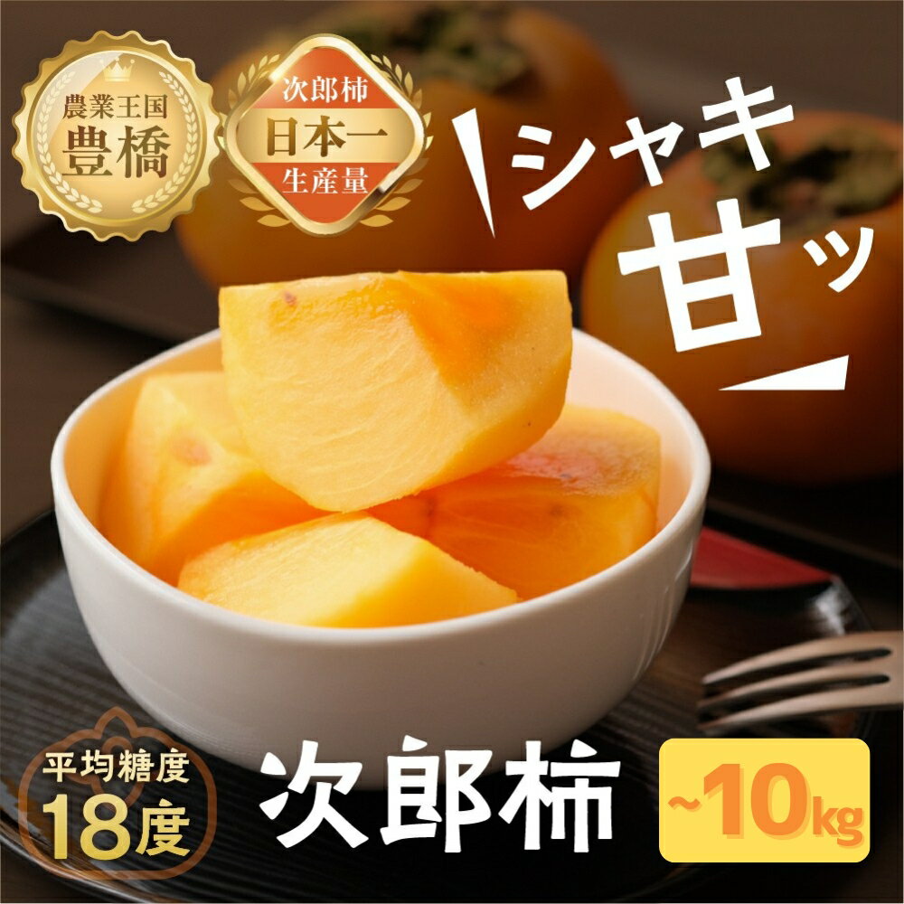 【ふるさと納税】≪先行予約≫ 次郎柿 秀品 選べる〜10kg ( 小箱 / 平箱 / 6.5kg / 10kg ) ほぼ 種無し 柿 カキ かき 果物 フルーツ 旬 甘い スイーツ おやつ 高糖度 特産品 産地直送 贈答 贈り物 ギフト 愛知県 豊橋