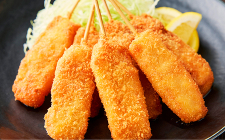 岐阜県産結旨豚串カツ 40本 国産 おかず 肉汁 岐阜市 / だるまミート[ANBE026]