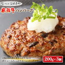 【ふるさと納税】飛騨小坂ぶなしめじ入り 飛騨牛 ハンバーグ（200g×3個）冷凍飛騨牛 ハンバーグ 下呂温泉 オススメ 国産　ぶなしめじ しめじ 飛騨 豚肉 合いびき 10000円　1万円 岐阜県 下呂市