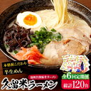 【ふるさと納税】【全6回定期便】久留米ラーメン 20食セット（福岡名物豚骨ラーメン）本格派こだわり半生めん《豊前市》【株式会社マル五】[VCL040] 86000 86000円