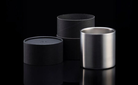 ステンレスタンブラー78mm ノーマル ブラスト仕上げ / 酒 食器 グラス 高級 タンブラー コップ / 栗東市 / 有限会社ヴァンテック [BIAR008]