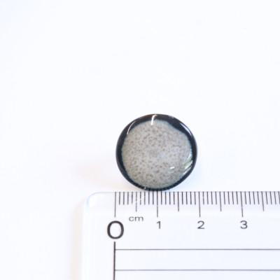 ふるさと納税 瑞浪市 【美濃焼】白むらタイルイヤリング(直径20mm) |  | 03