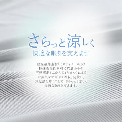 ふるさと納税 富士吉田市 【甲州羽毛ふとん】除湿冷感エアコンケット(シングル)日本製　除湿効果でクール&ドライな寝心地をお届け |  | 01