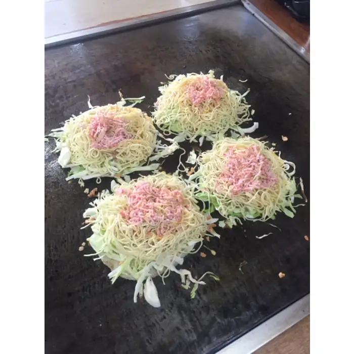いこり庵：備後府中焼き（そば肉玉シングル）5枚セット No.964