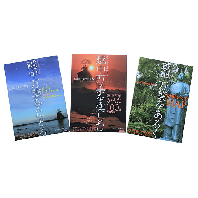 【ふるさと納税】万葉歴史館編纂書籍3冊セット　雑貨 日用品