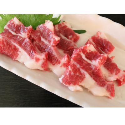 ふるさと納税 山鹿市 【毎月定期便】馬肉　サガリ(馬ヒモ)300g(山鹿市)全3回