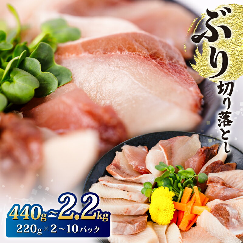 【ふるさと納税】 ブリ 切り落とし 選べる 内容量 440g～2.2kg 220g ×2～10パック 天然鰤 国産ぶり buri 産地直送 刺身 お刺身 漬け丼 茶漬け 冷凍 小分け 大容量 国産 刺身 刺し身 魚 魚介 国産 天然 三重 南伊勢町 伊勢 志摩 六千円 6000円 一万円 10000円 二万円 20000円