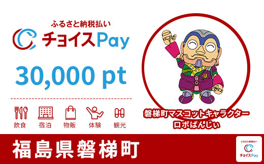 
            磐梯町チョイスPay 30,000pt【会員限定のお礼の品】
          