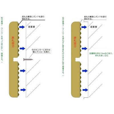 ふるさと納税 忠岡町 石のオリジナル表札「楽多」スウィートブラック |  | 03