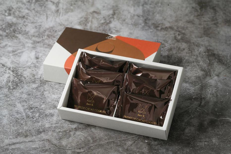 【高島屋選定品】＜dari K(ダリケー）＞カカオサンドクッキー（ダーク）6枚入×5箱セット［ 京都 チョコレート カカオを通して世界を変える 人気 おすすめ ギフト プレゼント 贈答 お取り寄せ お菓子 スイーツ ］