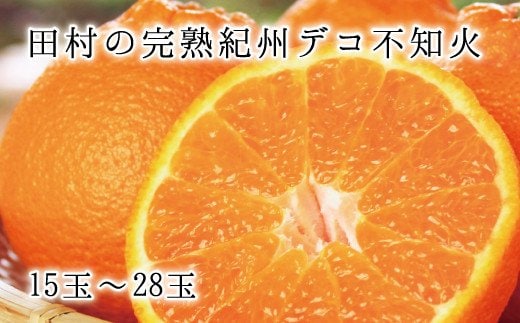 
										
										高級ブランド田村の完熟紀州デコ(不知火) ※2025年2月中旬頃～3月中旬頃に順次発送予定(お届け日指定不可) 【uot731】
									