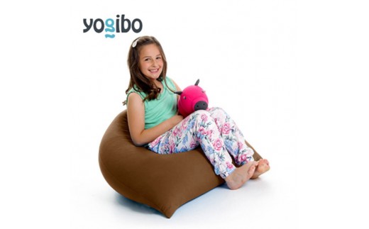 ビーズクッション ヨギボー ピラミッド チョコレートブラウン Yogibo Pyramid 子ども用 小型 三角形 座椅子 洗えるカバー インテリア ギフト プレゼント 贈り物 結婚祝い 誕生日 おすすめ