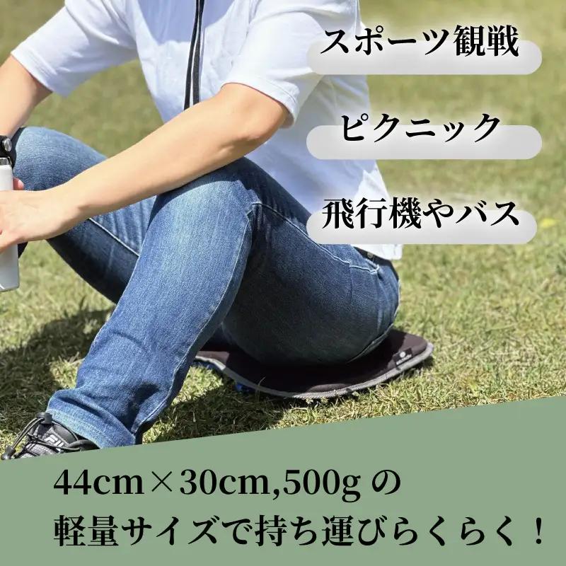 【khaki】 ジェルトロン クッション ブリーズムーブ ： カーキ