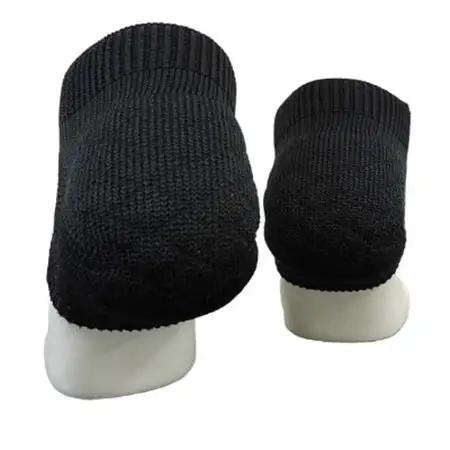 日本製 かかとサポーター ( 踵保護 クッション ) ブラック 2セット (4080-7214)_装飾品・工芸品  服飾小物 _【1257843】