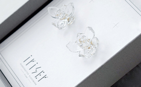 ピアス iriser ミズアオイ | ピアス アクセサリー レディース