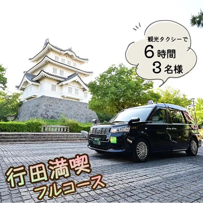 観光タクシーで行く！6時間行田満喫フルコース（3名様） No.493
