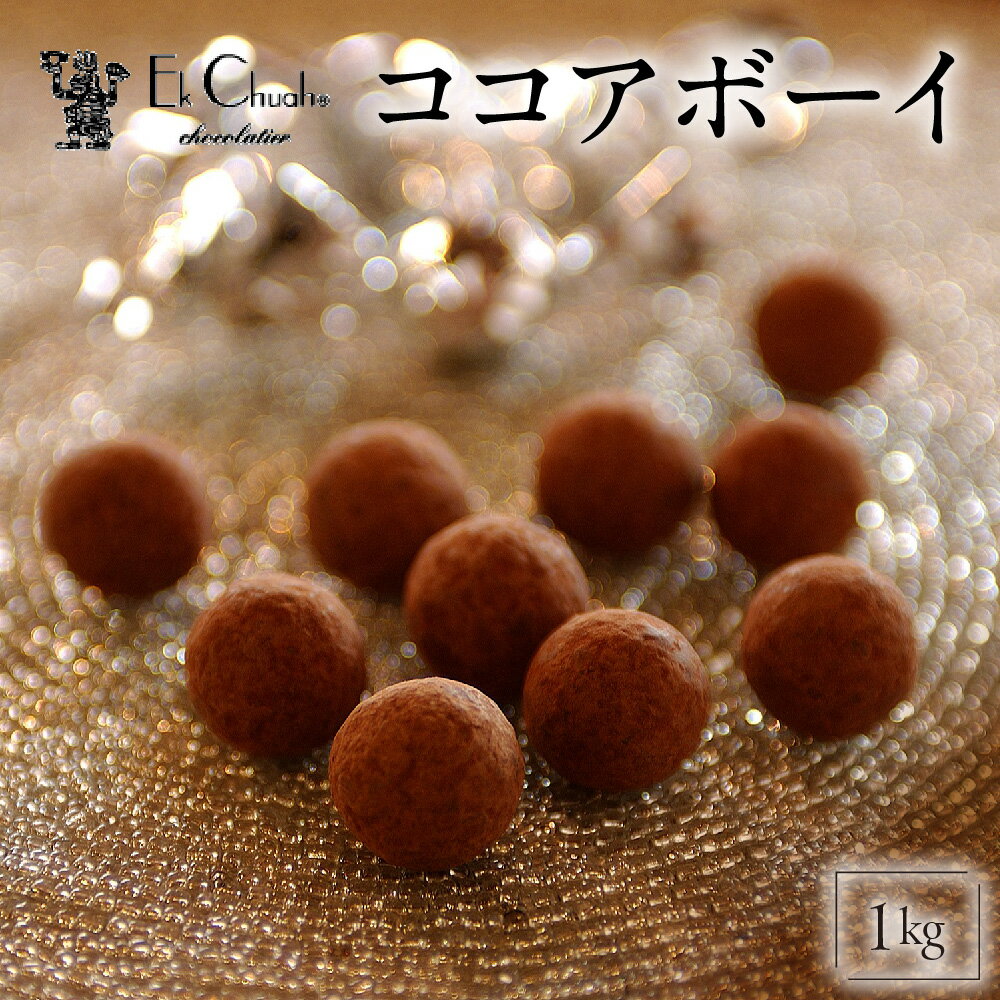 【ふるさと納税】ココアボーイ 1kg ミルクチョコレート ココアパウダー まろやか チョコスイーツ 人気 スイーツ お菓子 チョコ 洋菓子 送料無料 大阪市 大阪府