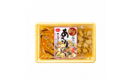 割烹 釜めしの素 あさり（380g）×6 ご飯 お手軽 時短 岐阜市/カネカ食品 [ANCE018]