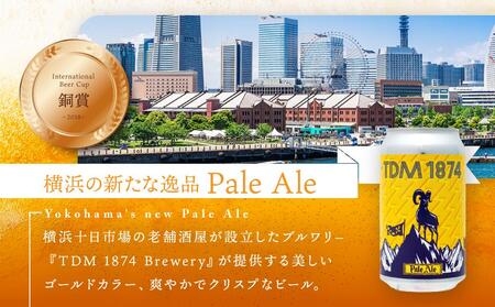 TDM 1874 Brewery クラフトビール Pale Ale ペールエール (350ml×3本)【お酒・地ビール・酒】 ABG0008