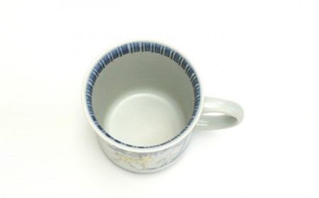 染錦鹿文 マグカップ 1点【谷鳳窯】[NAT006] 肥前吉田焼 焼き物 やきもの 器 うつわ 皿 さら