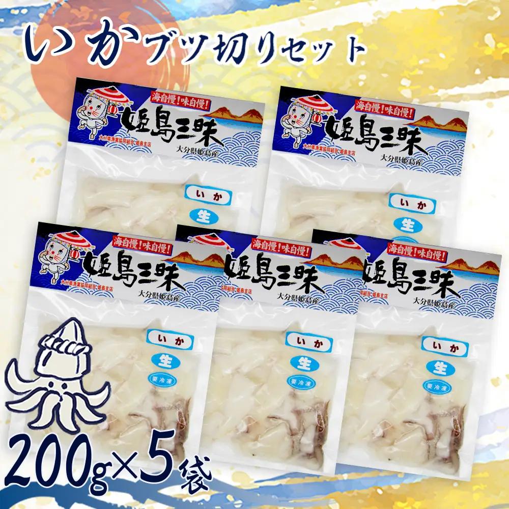 いかブツ　200g×5袋　B2