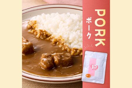 「特製肉屋のカレー」ポークカレー10食セット レトルト カレー 時短 惣菜 湯煎 レンジ ポーク 肉のなかむら 飯塚【B-192】
